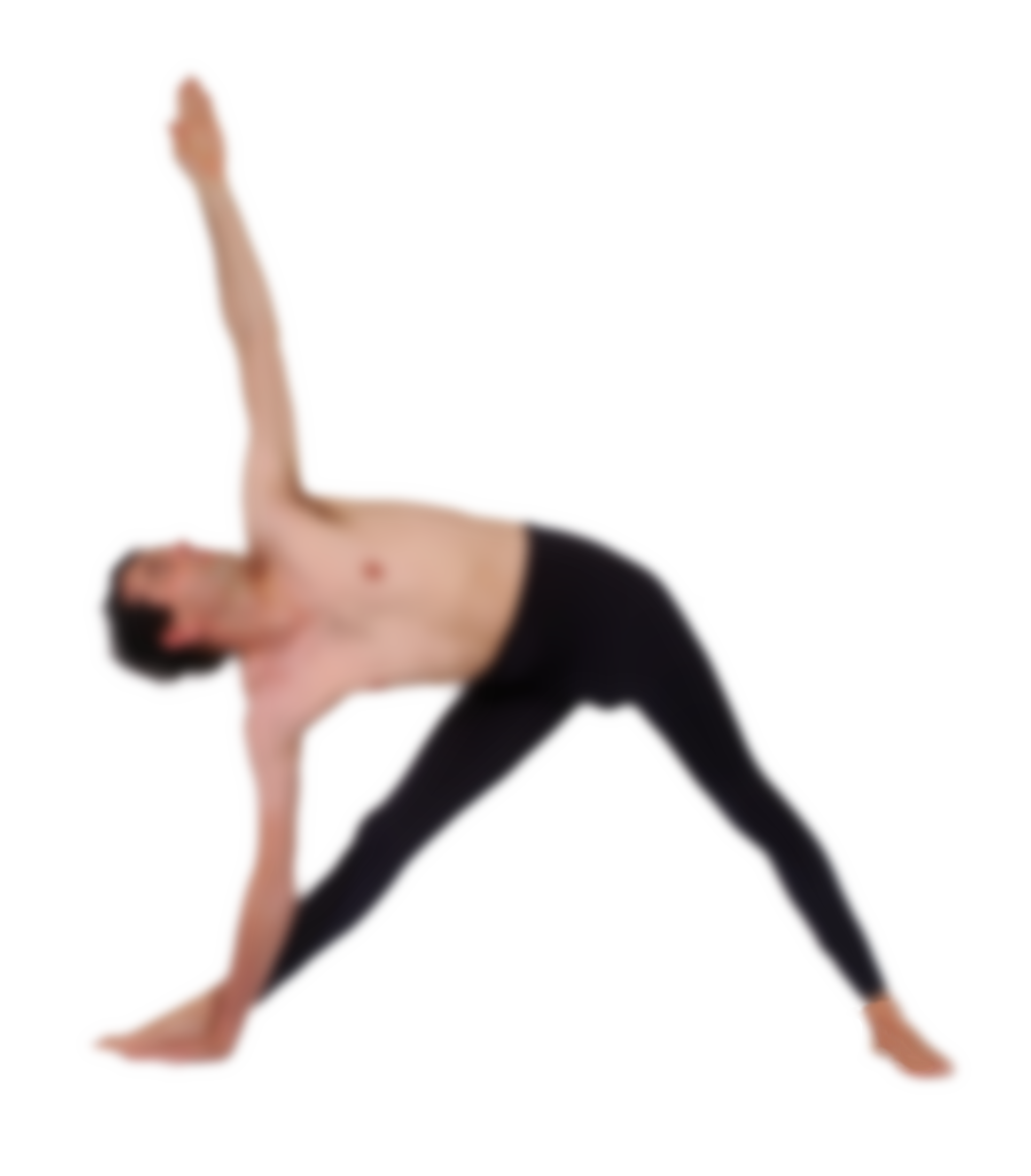 Posição Parivrtta Trikonasana (Triângulo Revolvido)